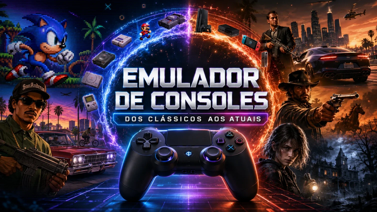 GPBOX - EMULADOR DE CONSOLE  (LIFE TIME)